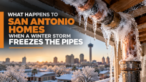 What Happens to San Antonio Homes When a Winter Storm Freezes the Pipes