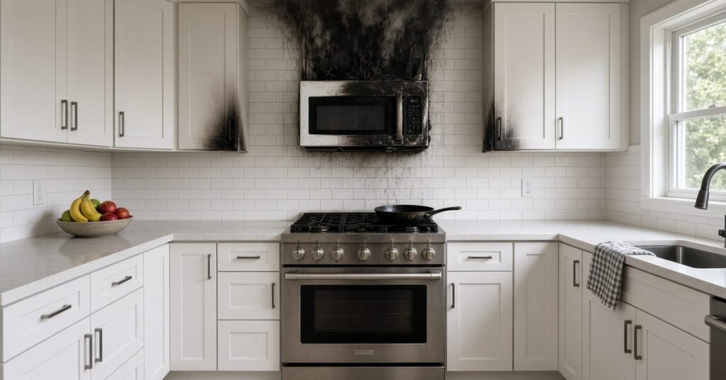 kitchen fire damage restoration san antonio